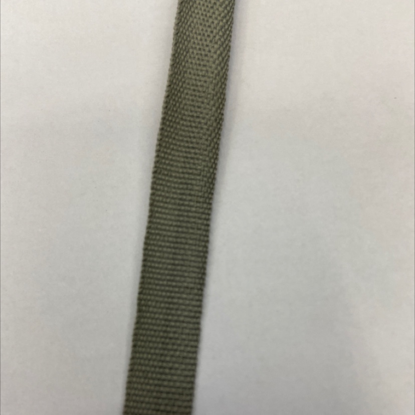 1 cm polyester plain grey ribbon 15#