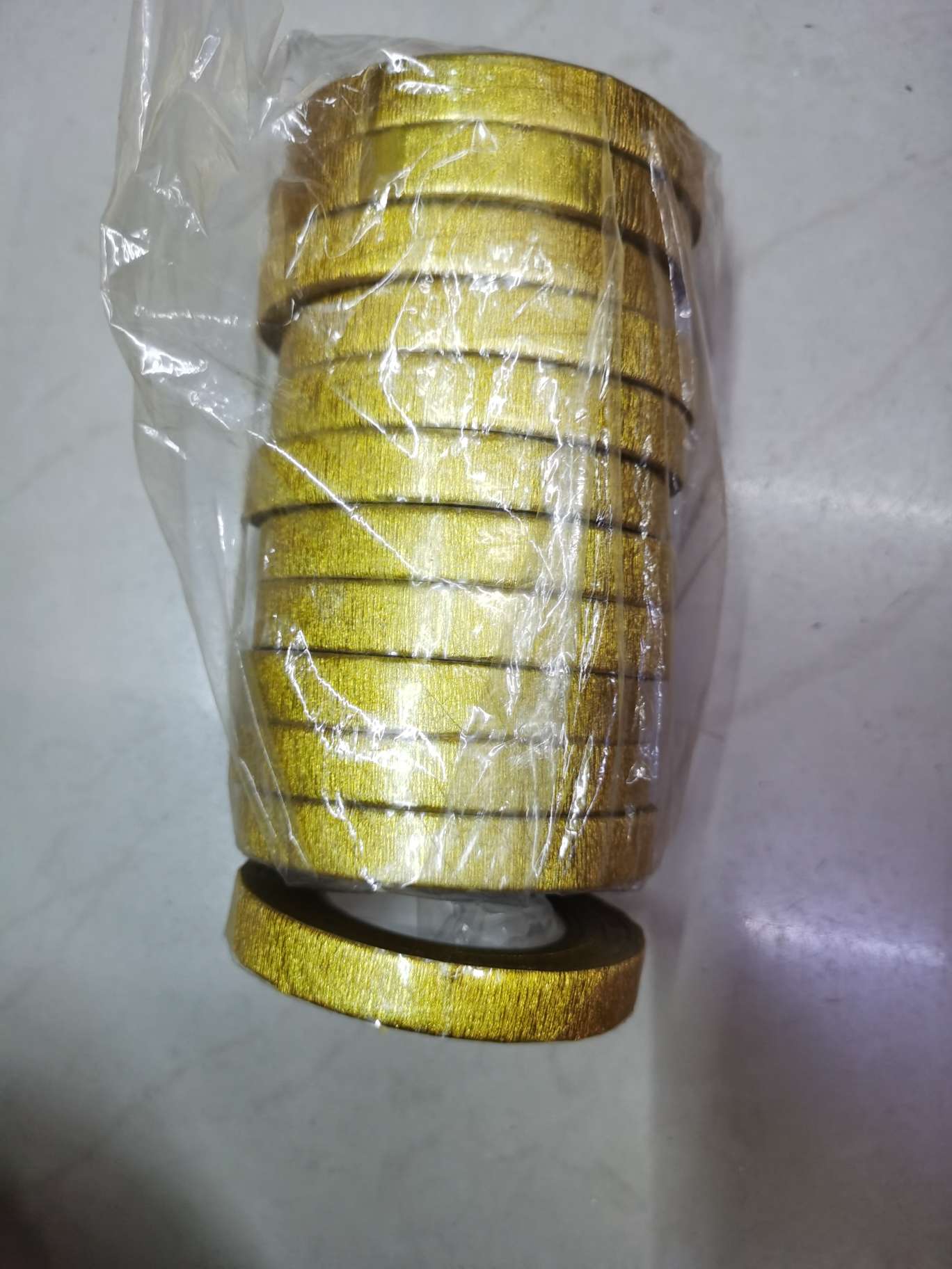 Golden tape details Picture