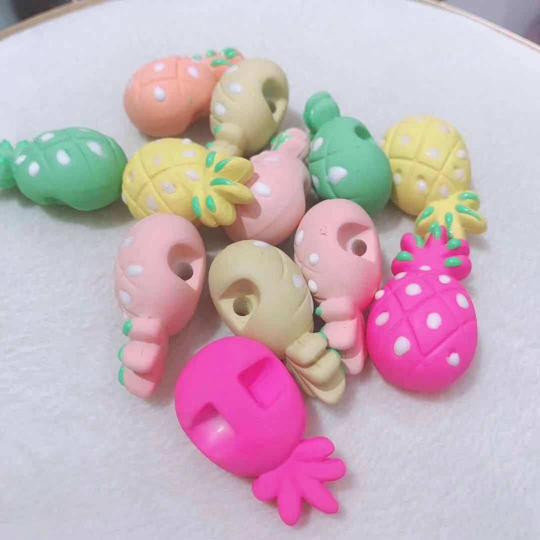 37 Rubber frosted beads, hair strings and rubber bands, DIY handcrafted beads, children's necklaces, educational beads, acrylic accessories, fine headwear accessories, Internet celebrity bestsellers, fashionable headwear accessories