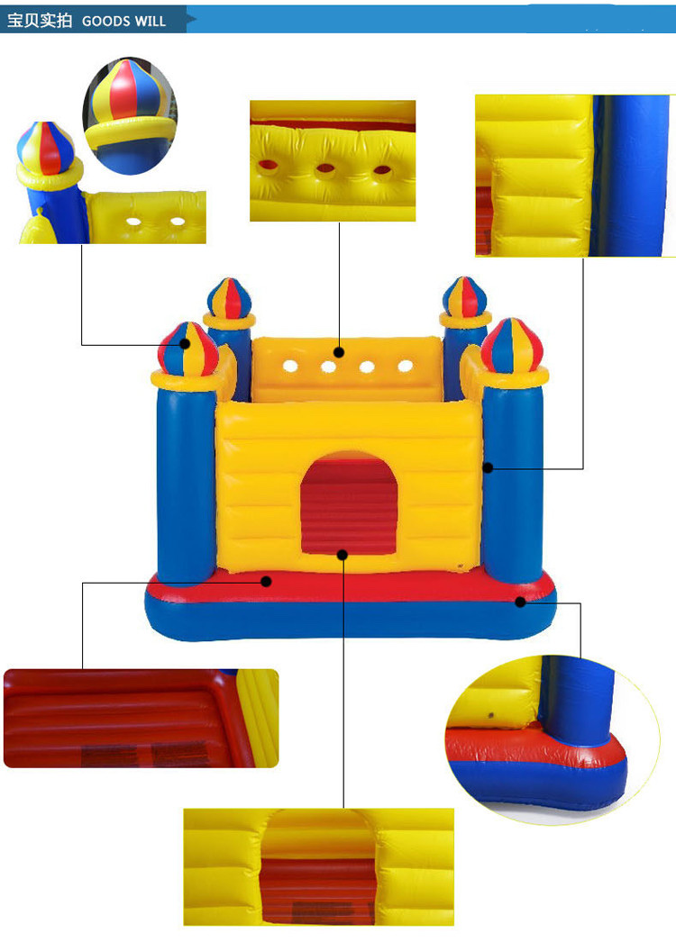 INTEX 48259 Square Bouncy pool Application Scenario