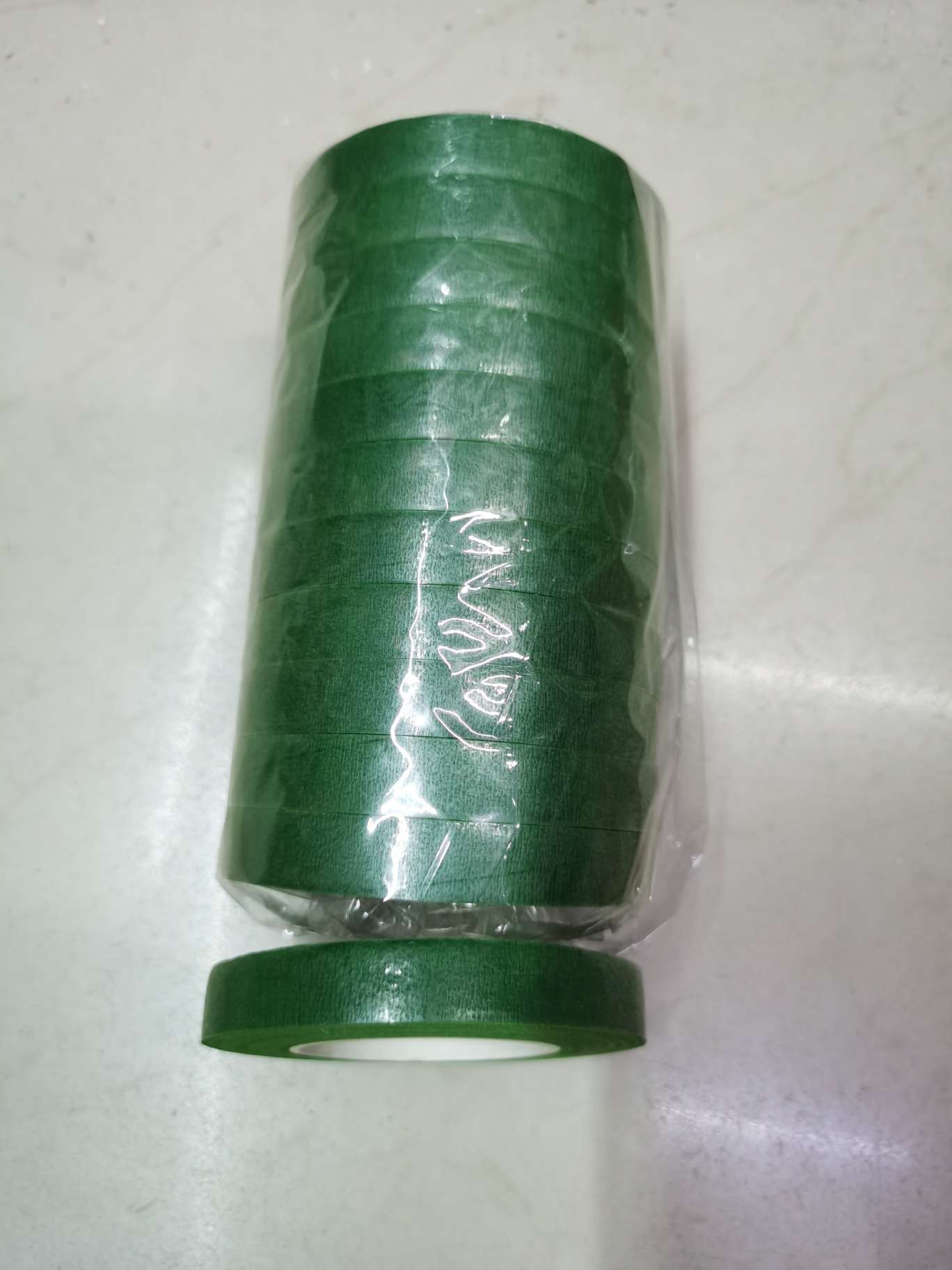 The tape is dark green details Picture