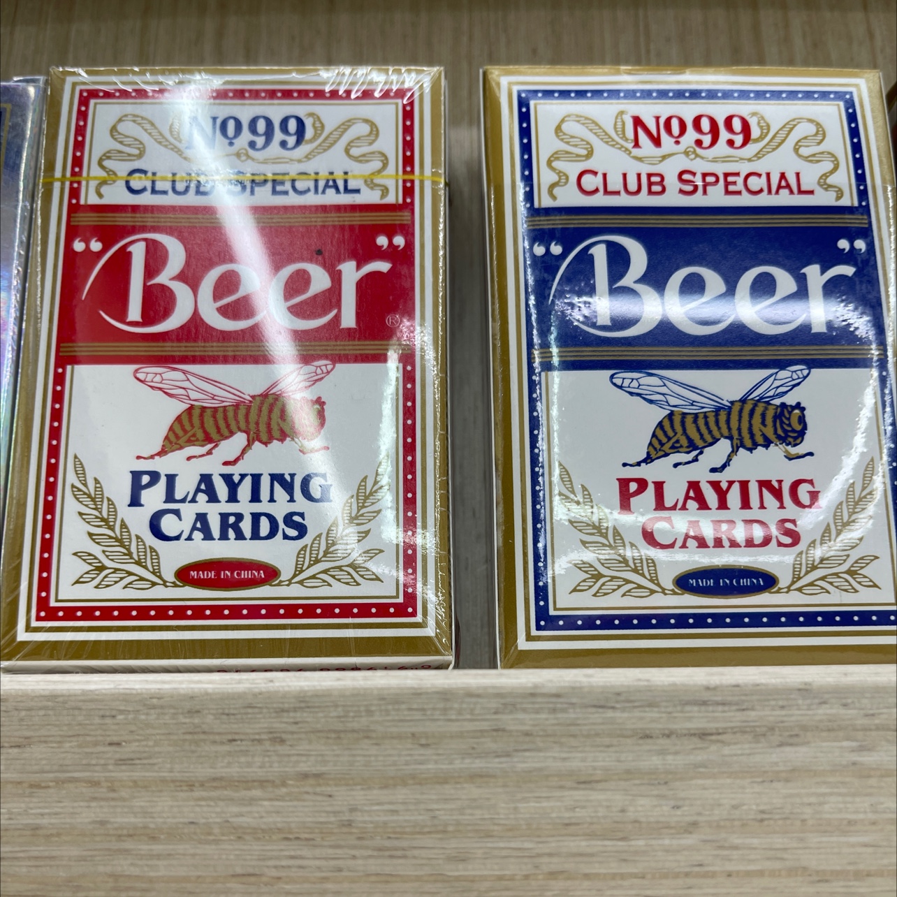 BEER 290克纸牌 扑克牌 蜜蜂牌 窄牌