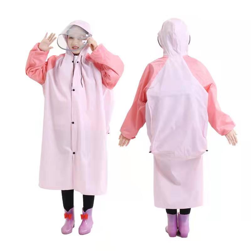 雨衣雨披批发货号1208儿童款PVC雨衣，适用于徒步，旅游等使用。