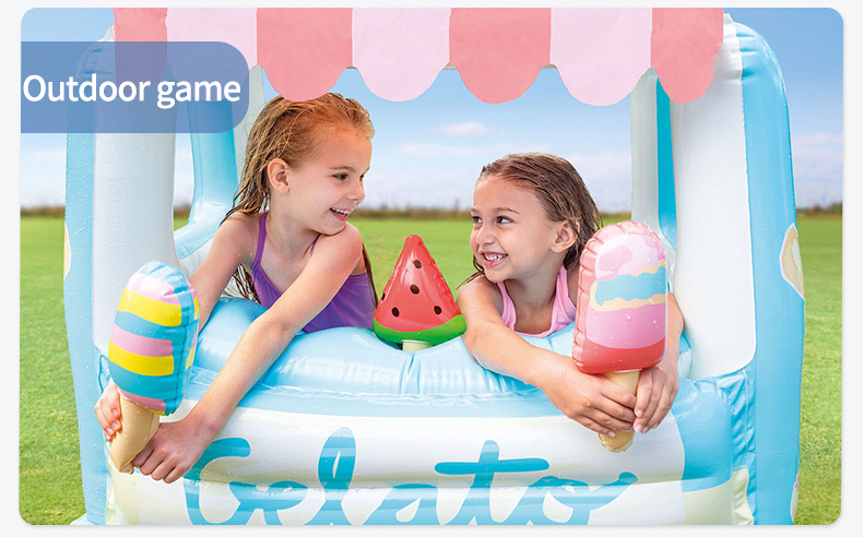 INTEX Popsicle Toy House Inflatable toys for children, water-assisted toys Item Picture