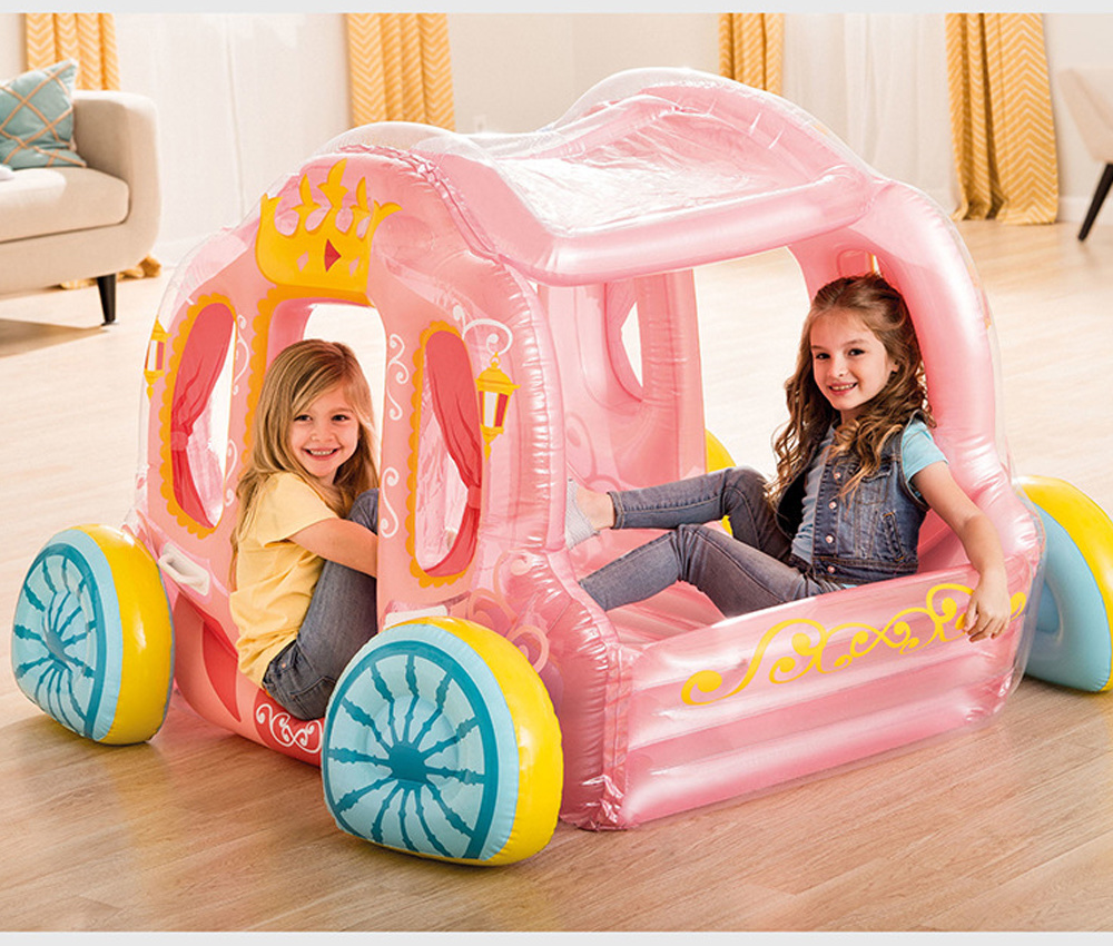 INTEX baby inflatable toys, Princess carriage toy house, water assistance detail image 6