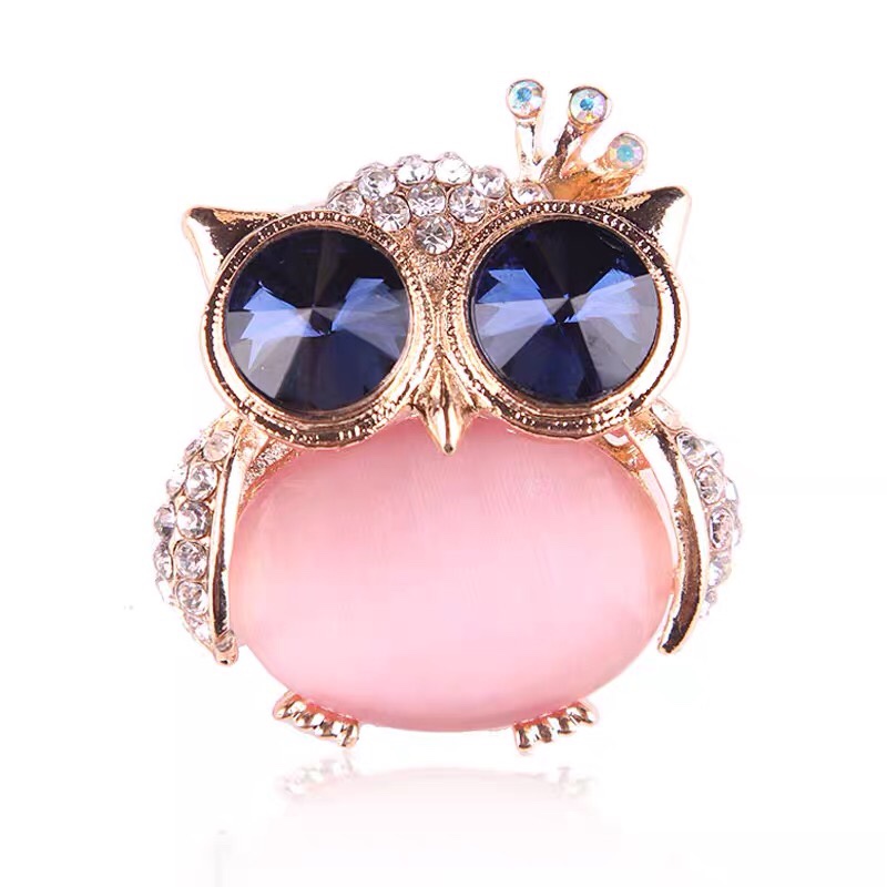 Owl brooch