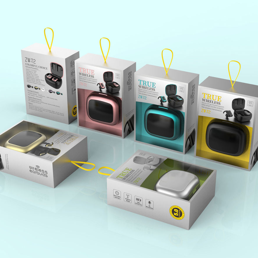 True Wireless BM187 Bluetooth Headset 5.0 Mini double and half insert earbuds Mini low sound quality