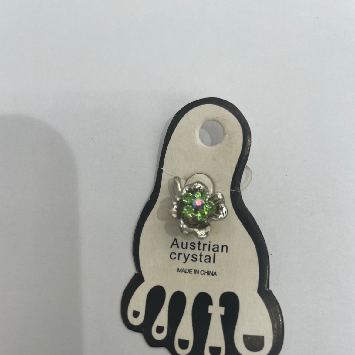 流行饰品兰花脚戒图