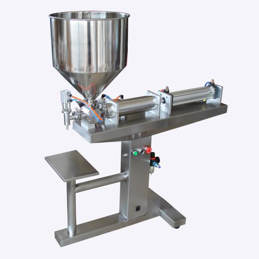 Máquina de llenado de pasta de cabeza única 100-1000 ml guangtao packaging & printing machinery
