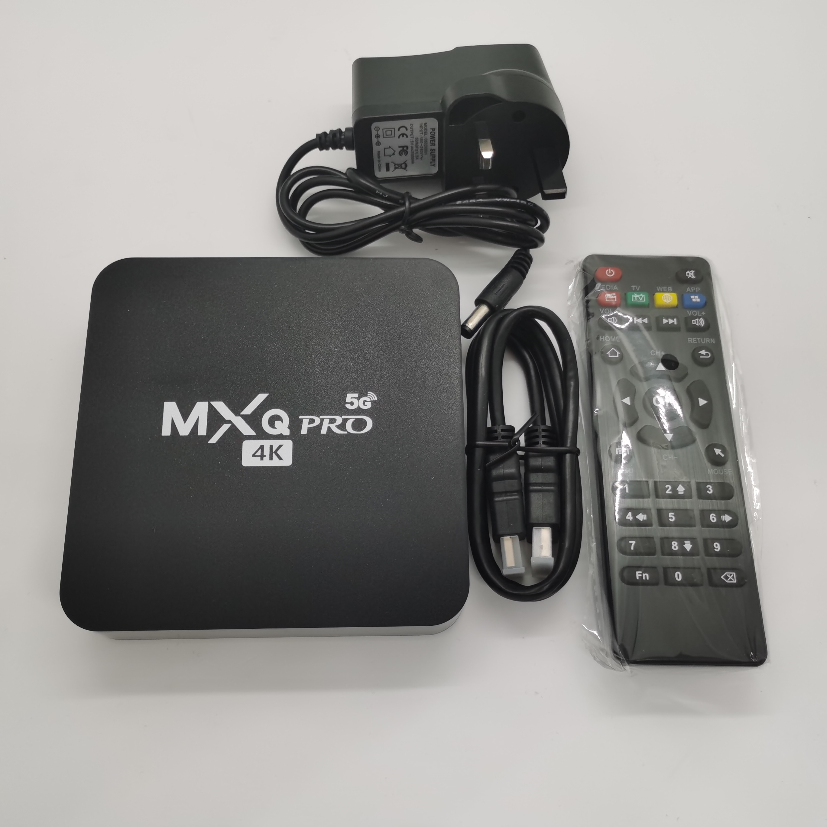 外贸跨境4K机顶盒TV BOX高清播放器定制Android机顶盒 tvbox1G+8/2+16