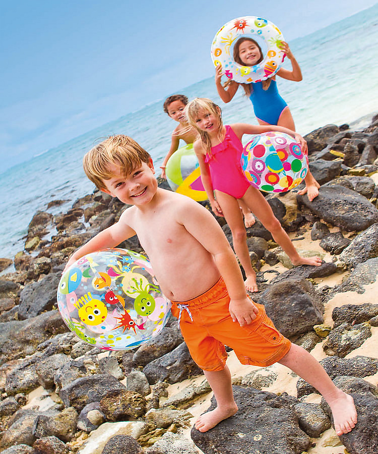INTEX 59040 popular grupo playa bola agua niños burbuja color playa bola Item Picture