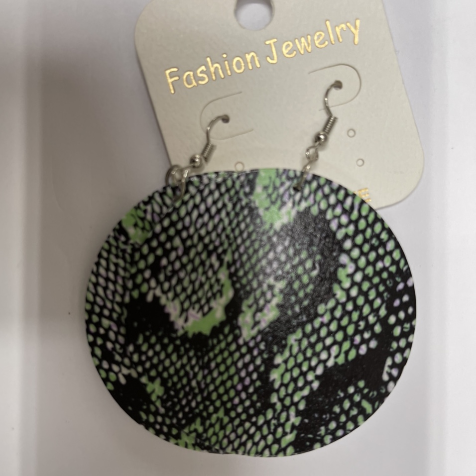 Colored size 12 earrings
