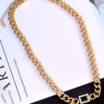 Designer splicing necklace female network red niche clavicle chain personality pendant necklace fashion necklace 148