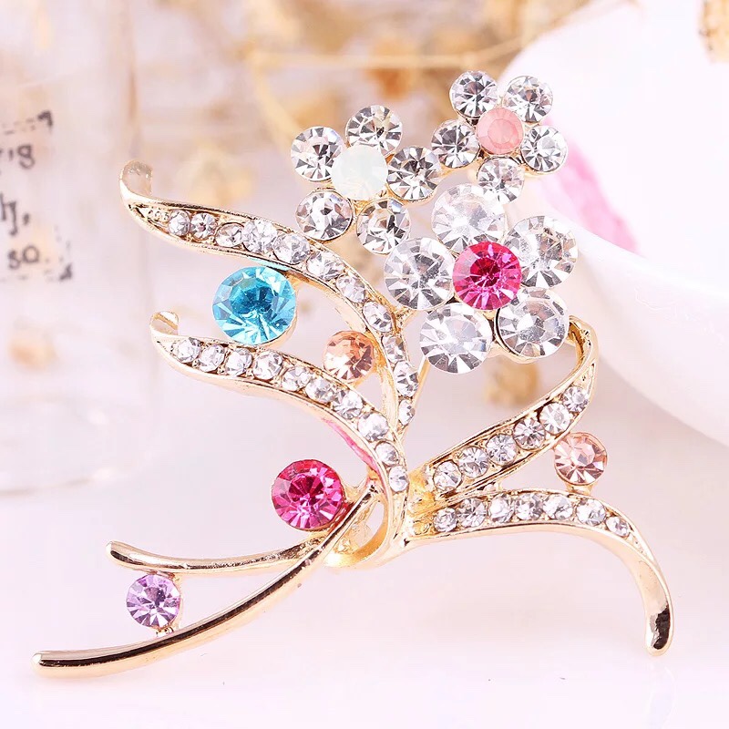 Alloy Water Fashion element brooch
