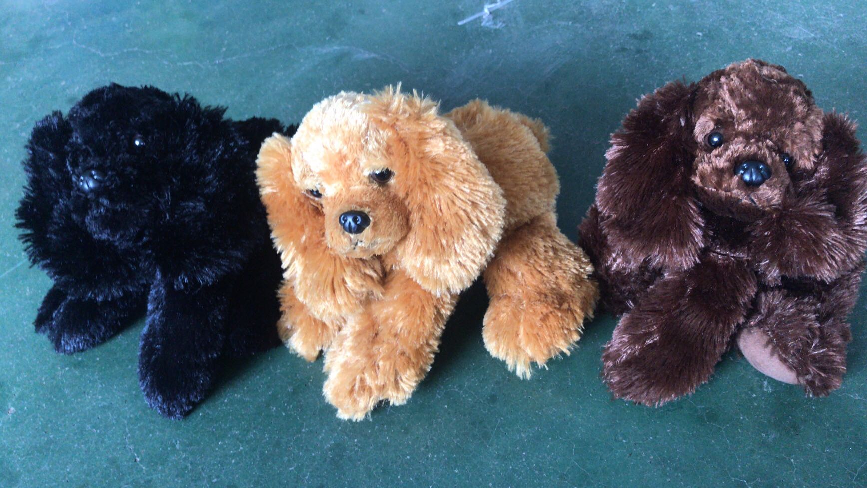 Dreamy plush toys, Brown Particle dog premium figurine factory direct sales, claw machine doll detail image 1