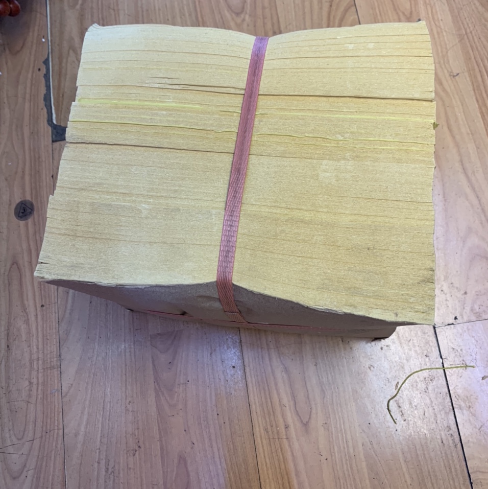 Burn paper