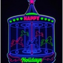 Carousel decorative lights, home ornaments, shaped lights, festival gifts for students