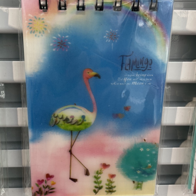 Flamingo Rainbow Notebook