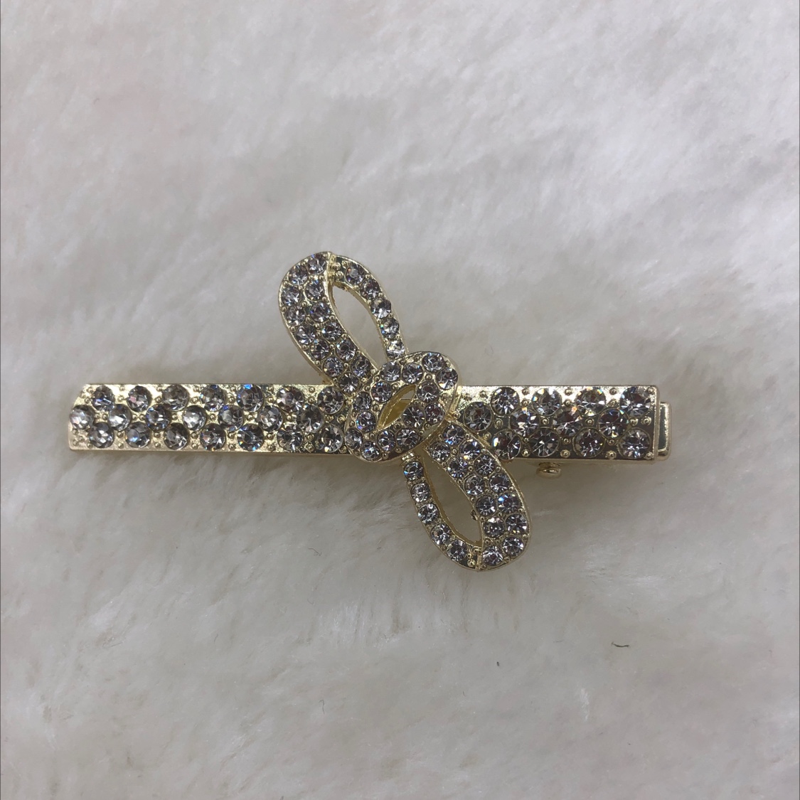 Rhinestone hair clip Hair clip duck clip