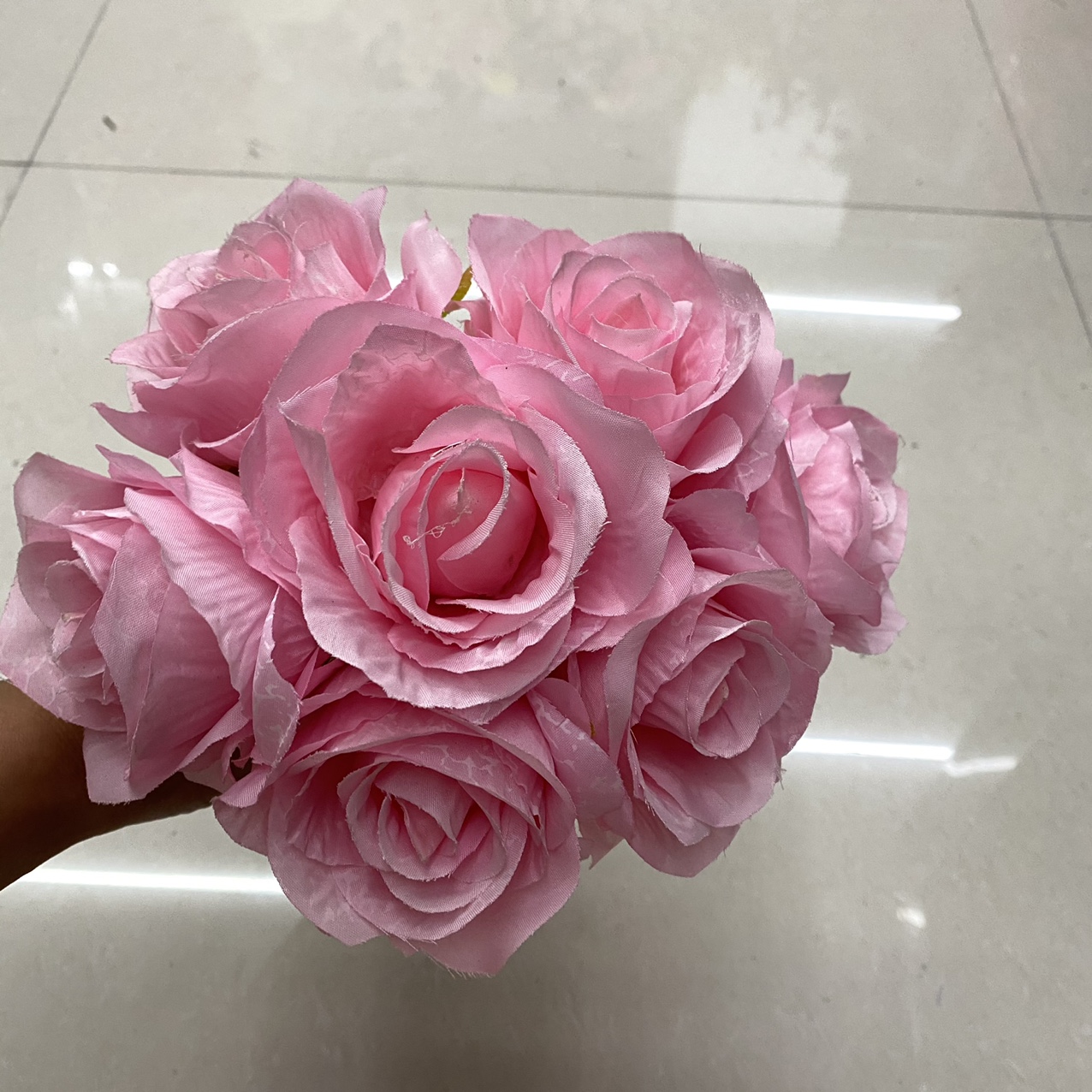 Snowflake rose pink thumbnail