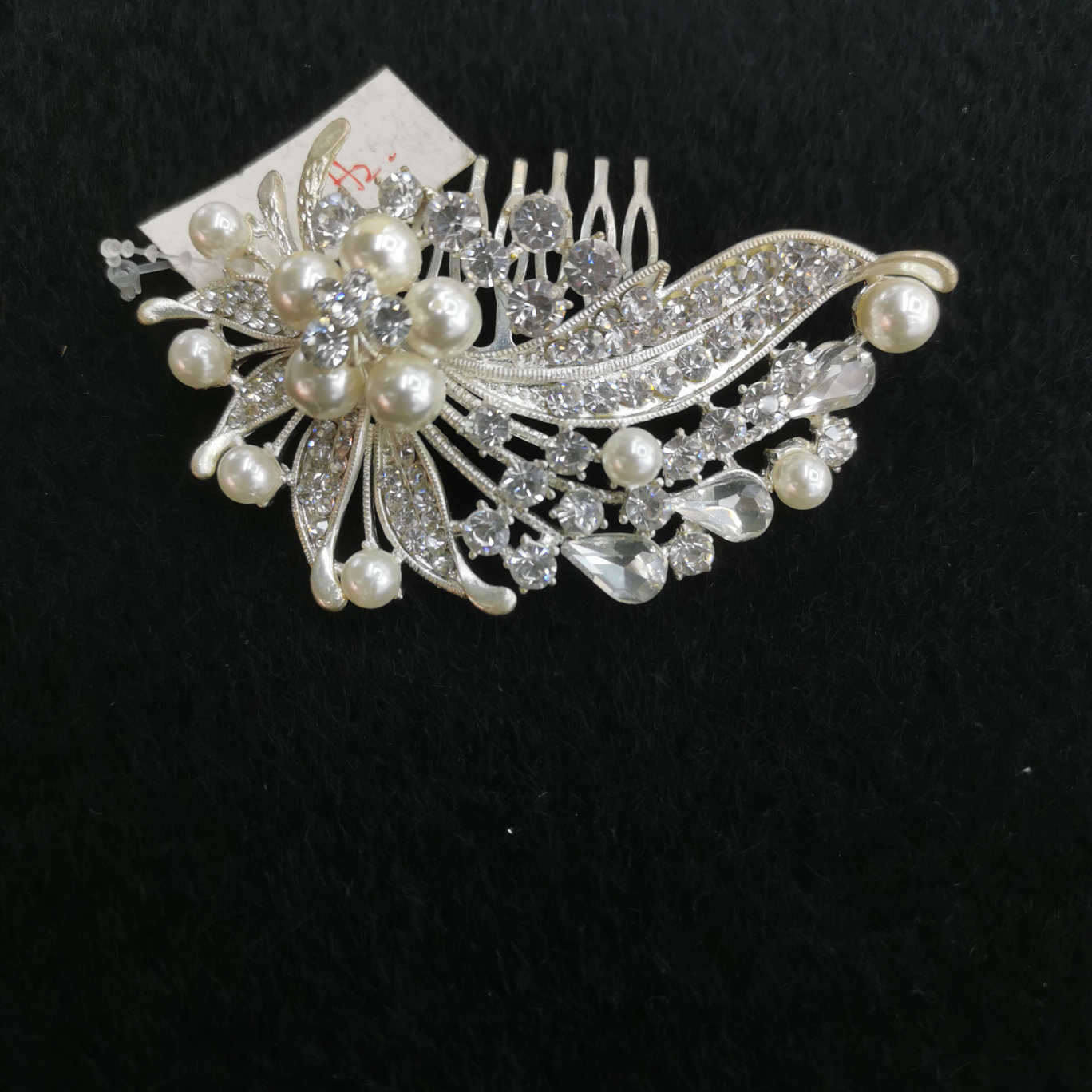 European and American bridal handmade flower hair comb wedding dress accessories Headwear Bridal accessories retro fashion