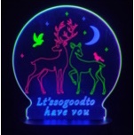 星月鹿装饰灯家居摆件造型灯节日礼品送学生礼物图