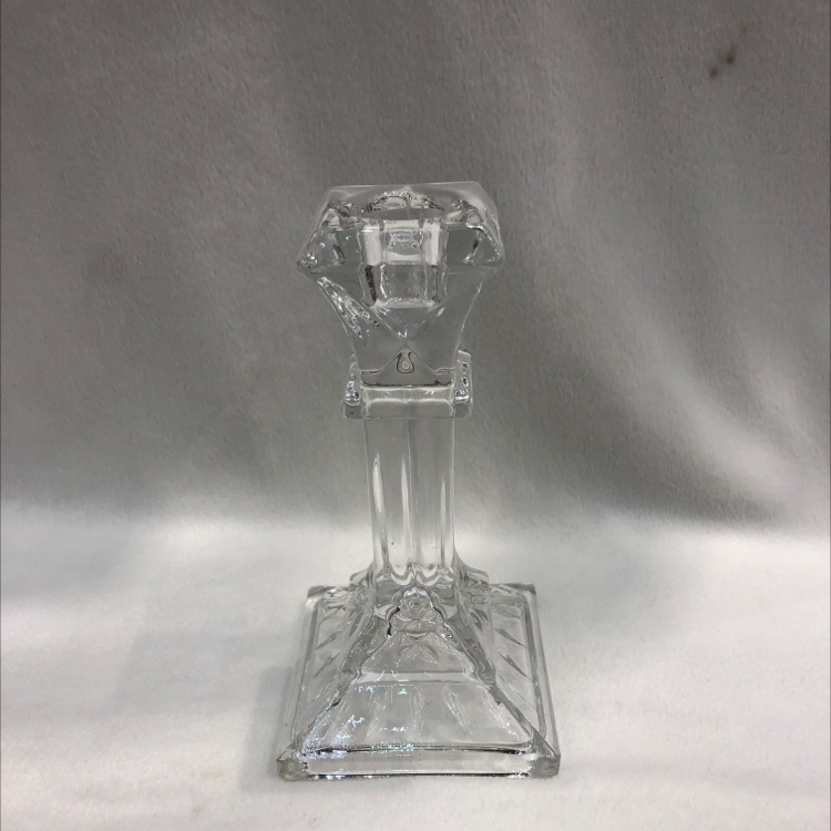 Glass candlestick candlestick European simple glass candlestick retro creative candlestick decoration