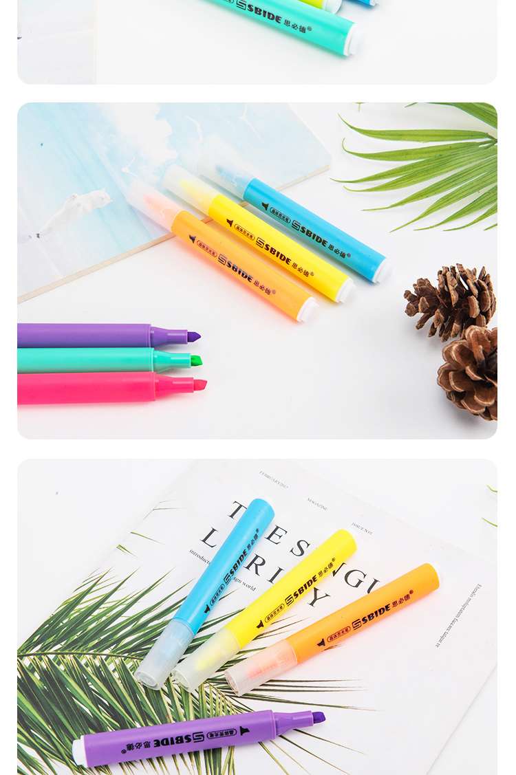 荧光笔 标注笔 学生备注笔 记号笔 描述笔详情图7