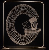 Letter G decorative lights, home ornaments, shaped lights, festival gifts, and presents for students