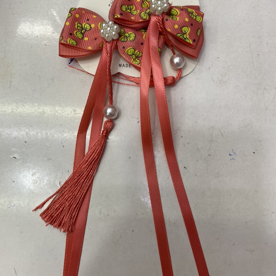 小儿对夹．挂飘带