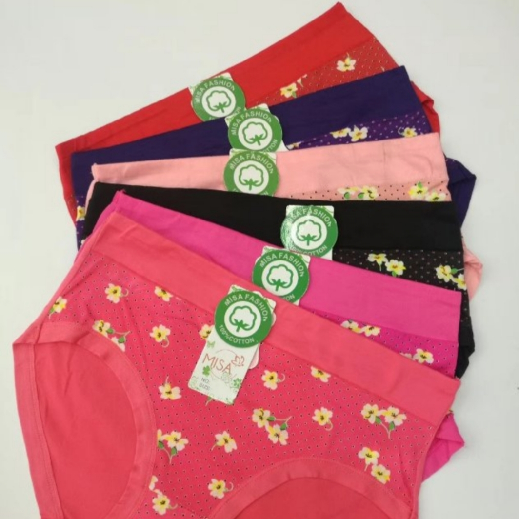 New Women's Underwear Fashion Girls' Briefs Women's Briefs Small Underwear High-Grade Cotton Underwear Pure