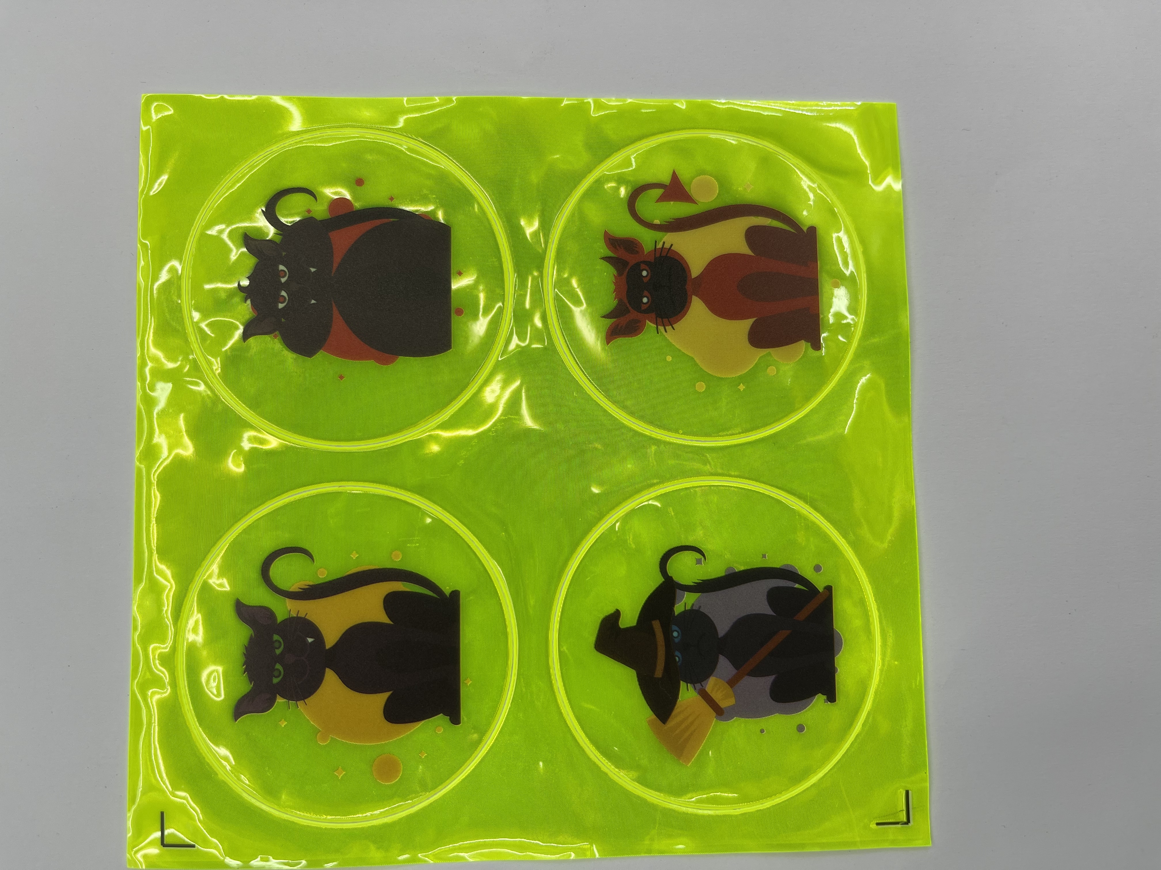 万圣节荧光色贴纸详情图1