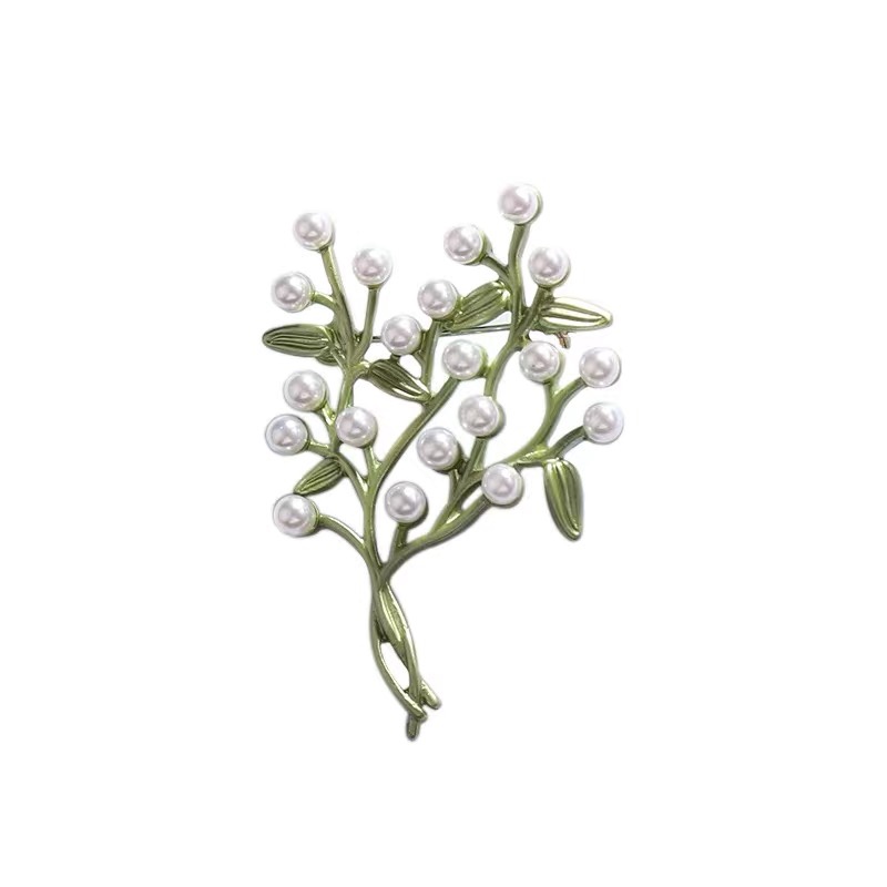 Money tree brooch