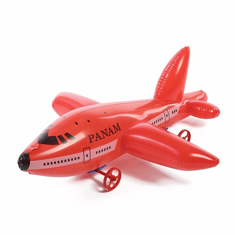 PVC充气飞机拉车充气拉车