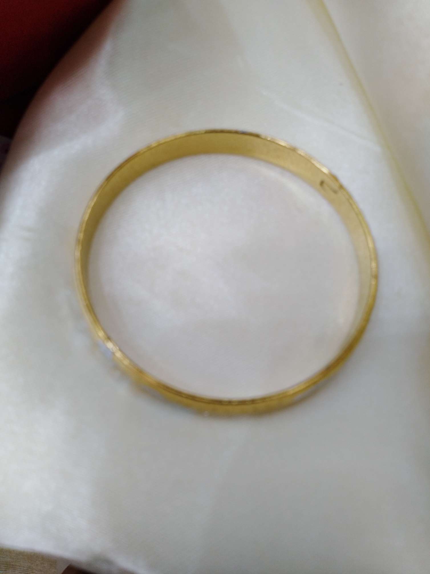 Internet-famous bestseller, color-preserving gold bracelet 1q details Picture