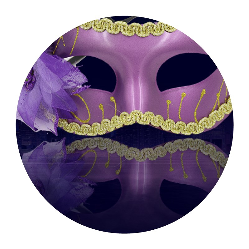 万圣节面具半脸女成人儿童化妆舞会威尼斯公主性感假面派对道具1白底实物图