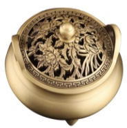 花开富贵带耳炉物超所值品质卓越志文060