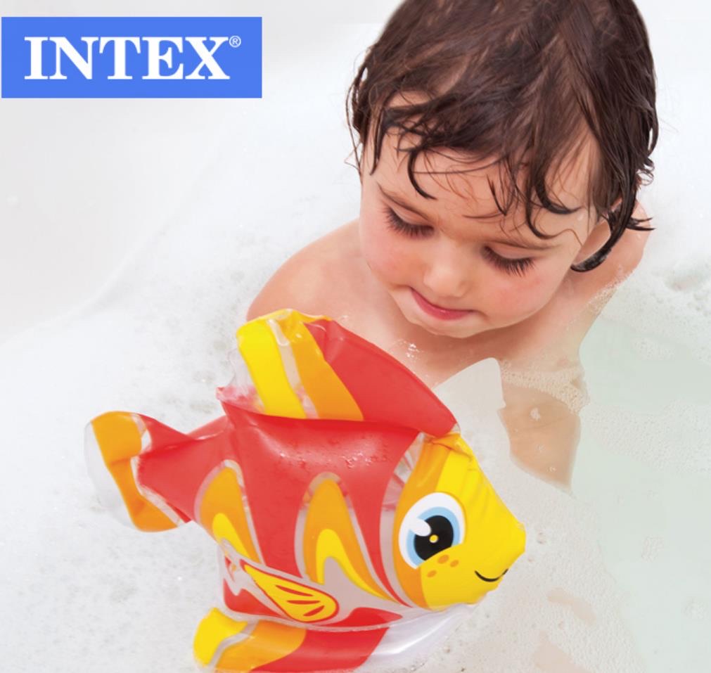 INTEX 59590 Cute Animal Water Seat Ring Children's Swimming Toy 1 details Picture