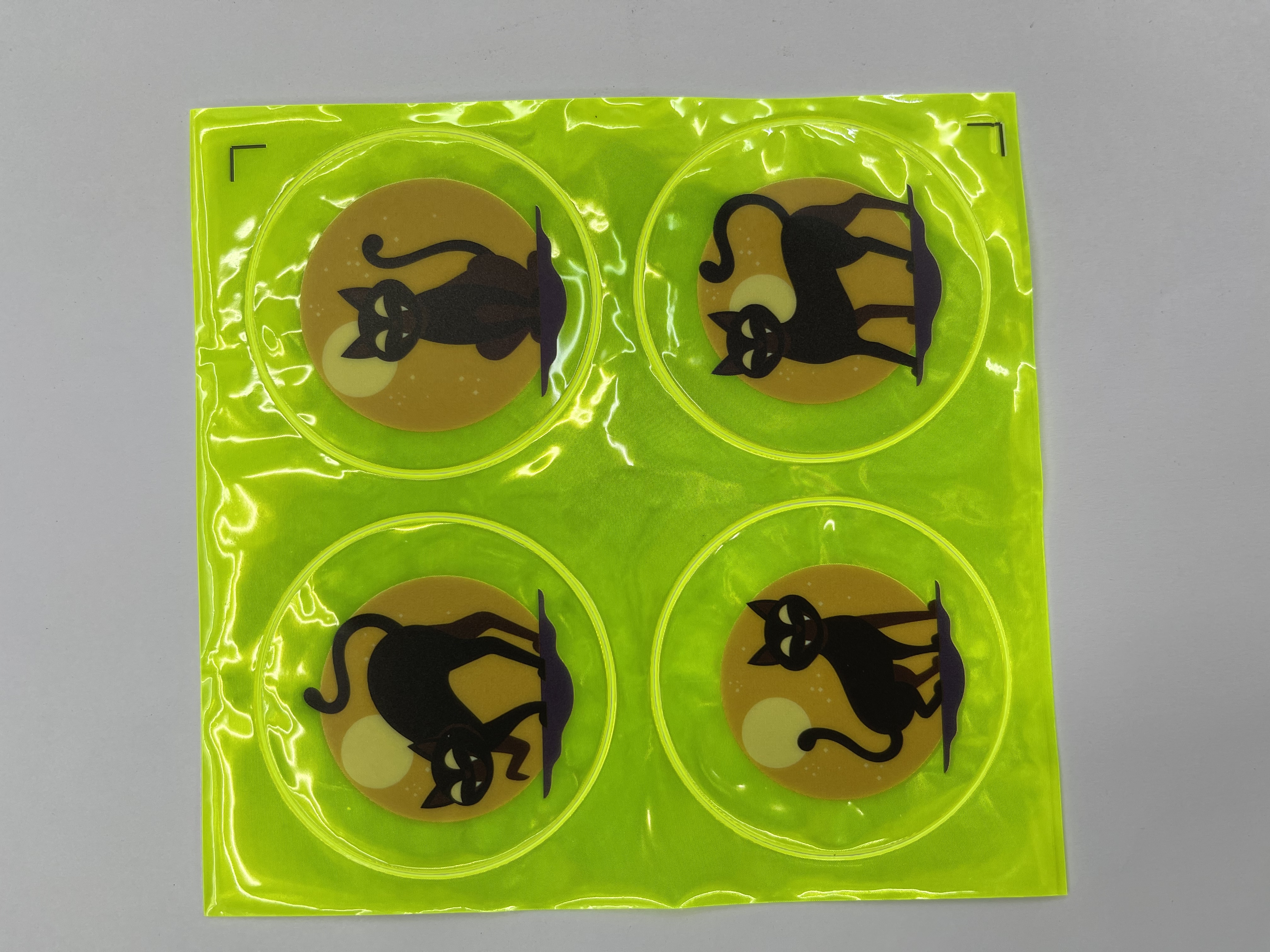 万圣节荧光色贴纸详情图4