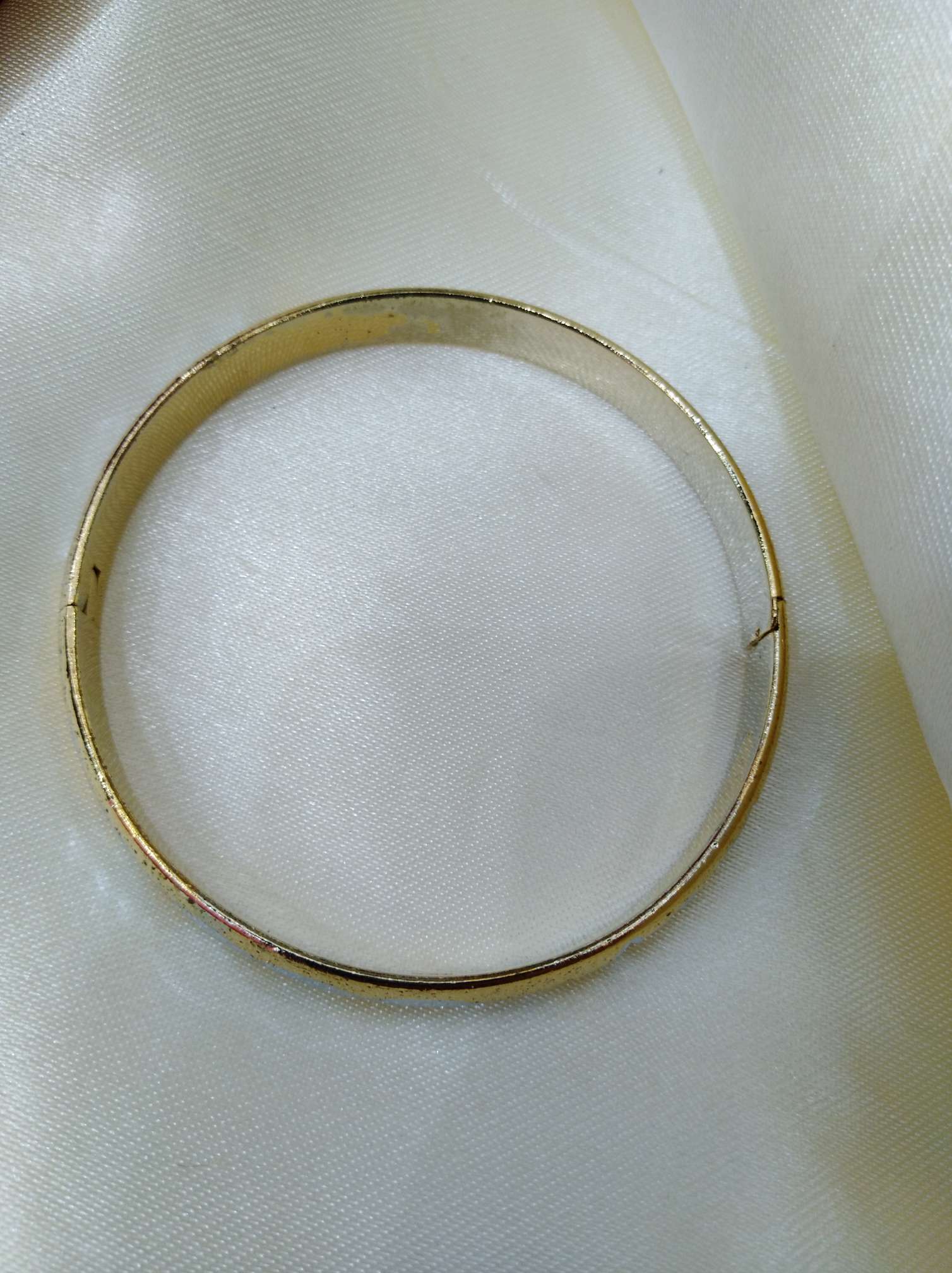 Internet-famous bestseller dual-color color-preserving gold bracelet 1 details Picture
