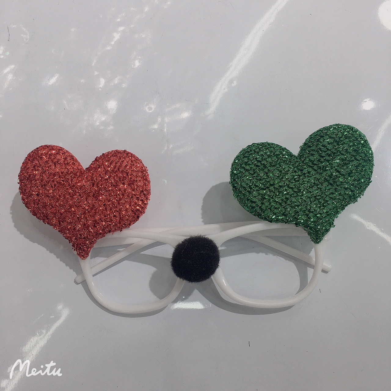 Bright silk heart glasses 2