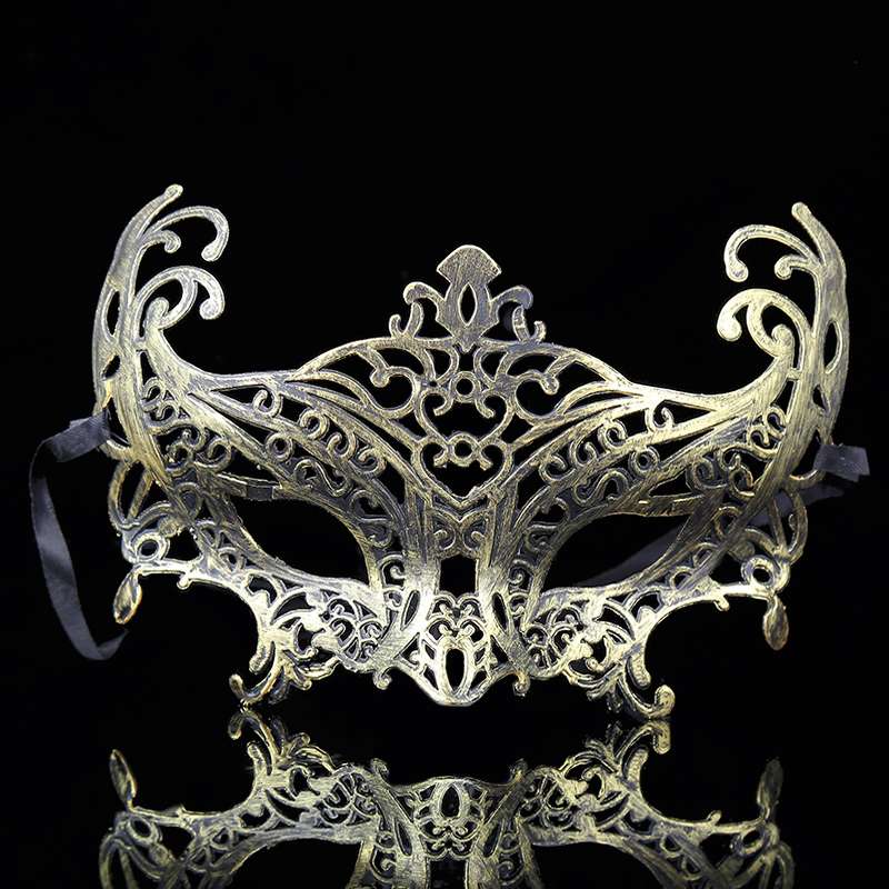 帅气古风男半脸面具成人万圣节假面化妆舞会抖音派对走秀佐罗面具7详情图1