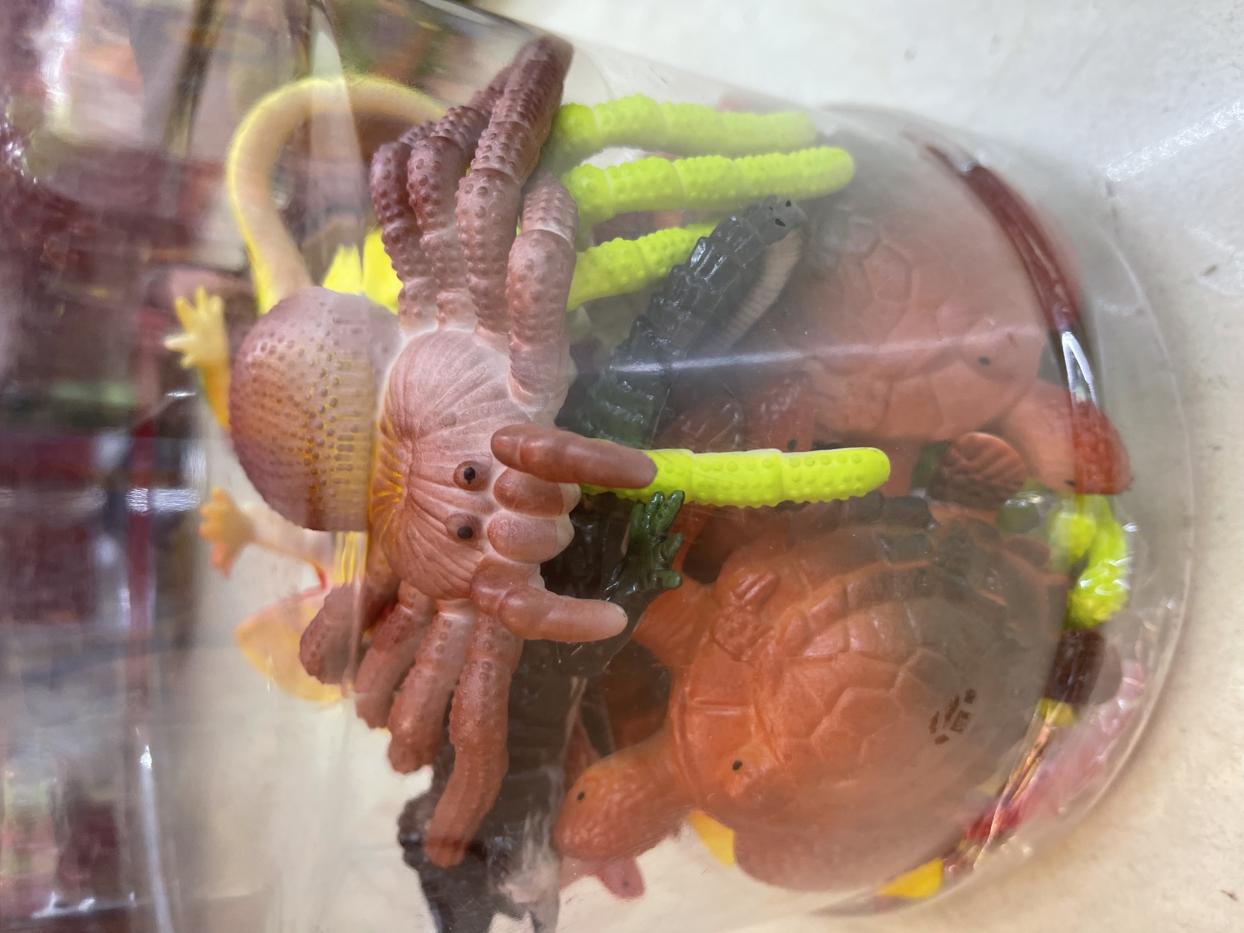 The red lizard Two-headed simulation toy story is a funny anime cartoon that is educational and enlightening for early childhood detail image 3