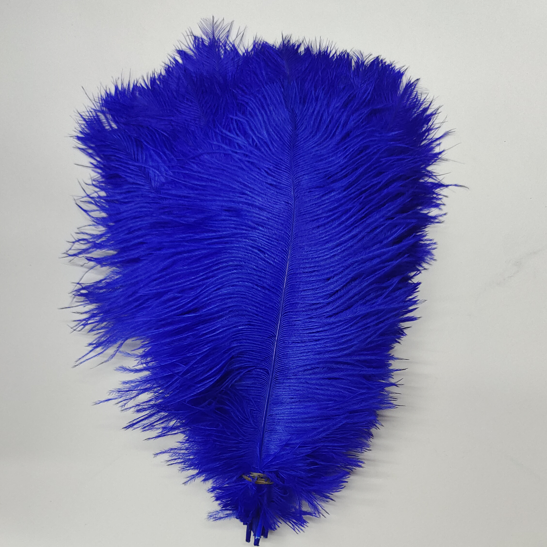 Ostrich feathers 60-65 cm thick royal blue
