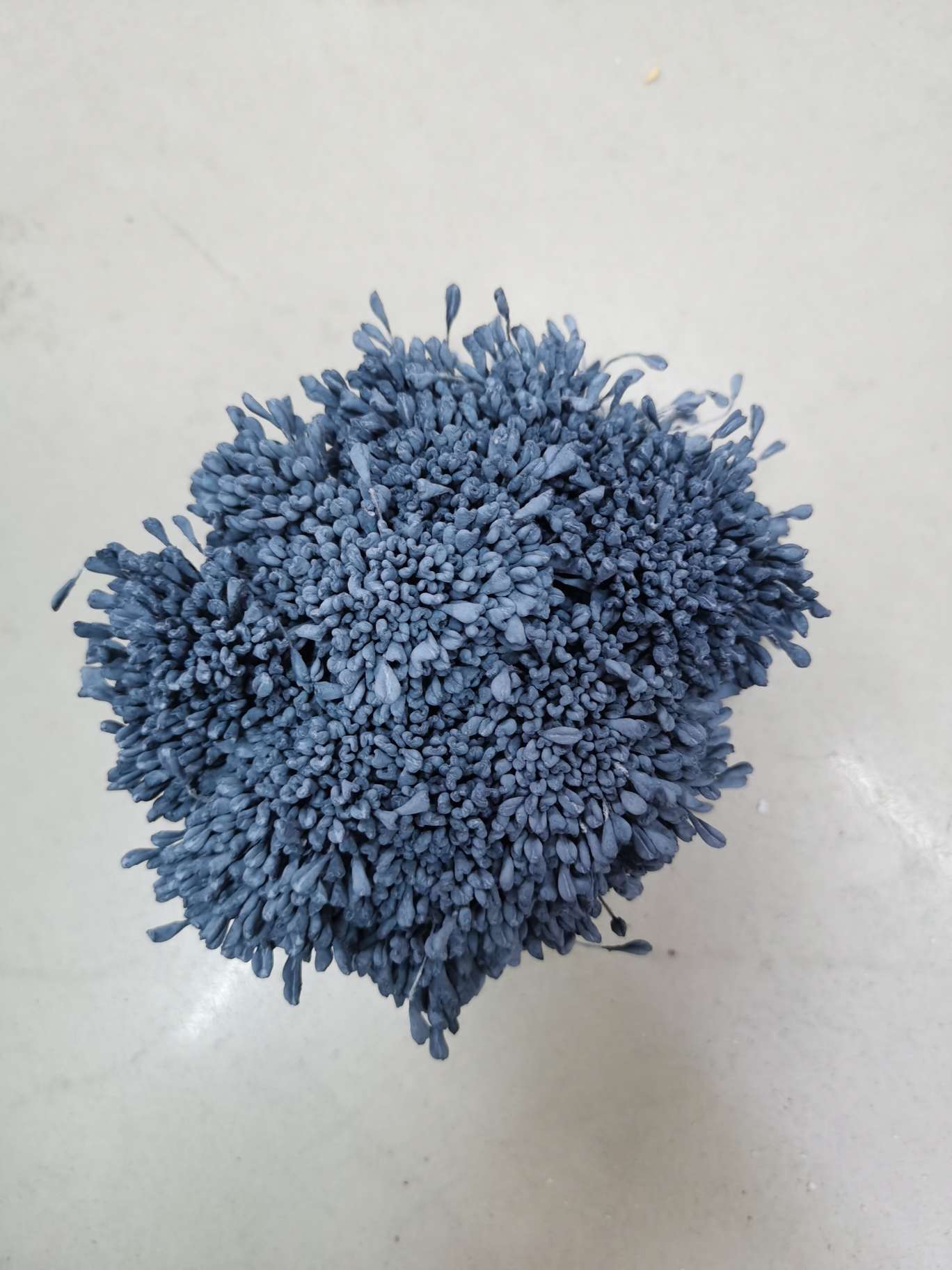 Navy blue rose detail image 3