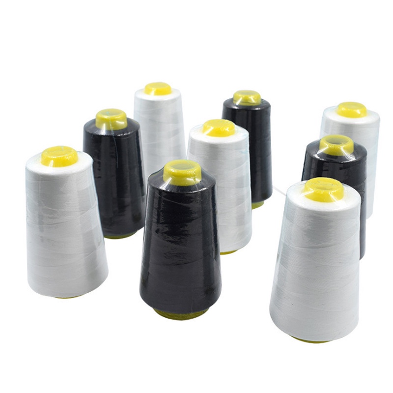 3000码402涤纶缝纫线宝塔线平车制衣线厂家批发涤纶高速缝衣线图