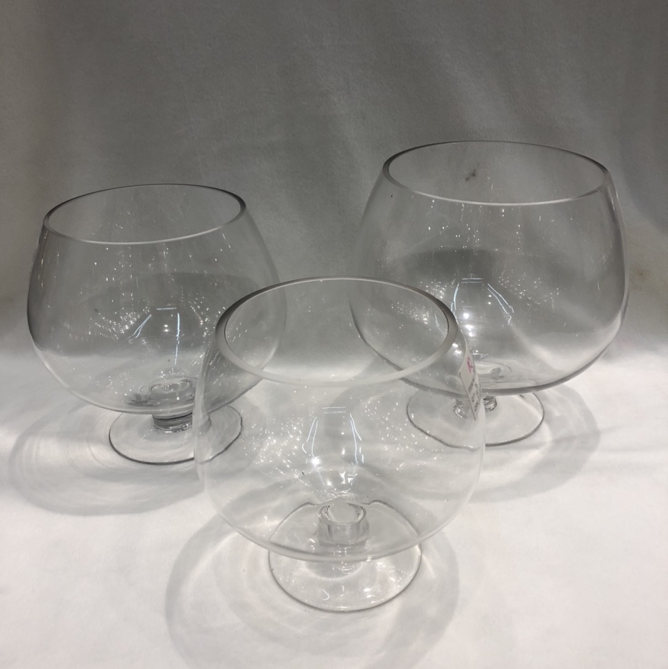 Beveled transparent vase glass plug-in vase office furniture