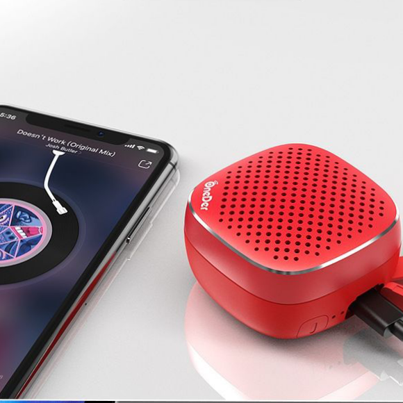 New LY318 portable Bluetooth audio cloth speaker Car subwoofer lrope speaker talk square dance speaker