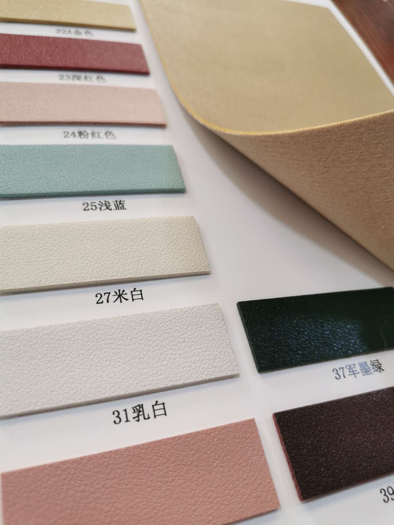 1.8 thick leather W315 factory direct sales leather Specification image