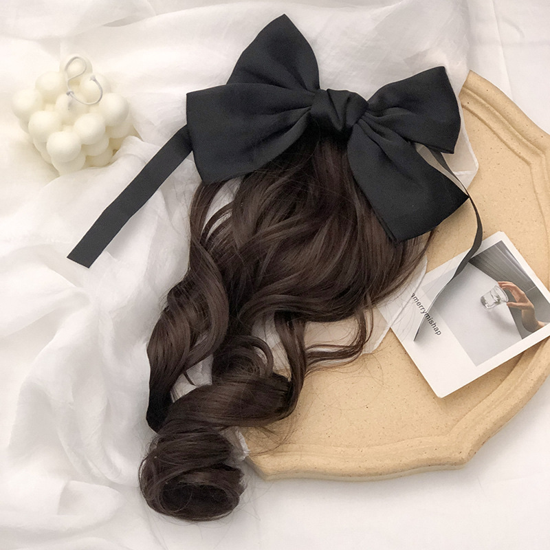 D7 Children's wig hair clips, cute and adorable headwear, cute rainbow wings, unicorn, five-pointed star, mesh, bow, wig hair clips, girls' princess, trendy girls' wigs, braids, hair bands, headwear details Picture